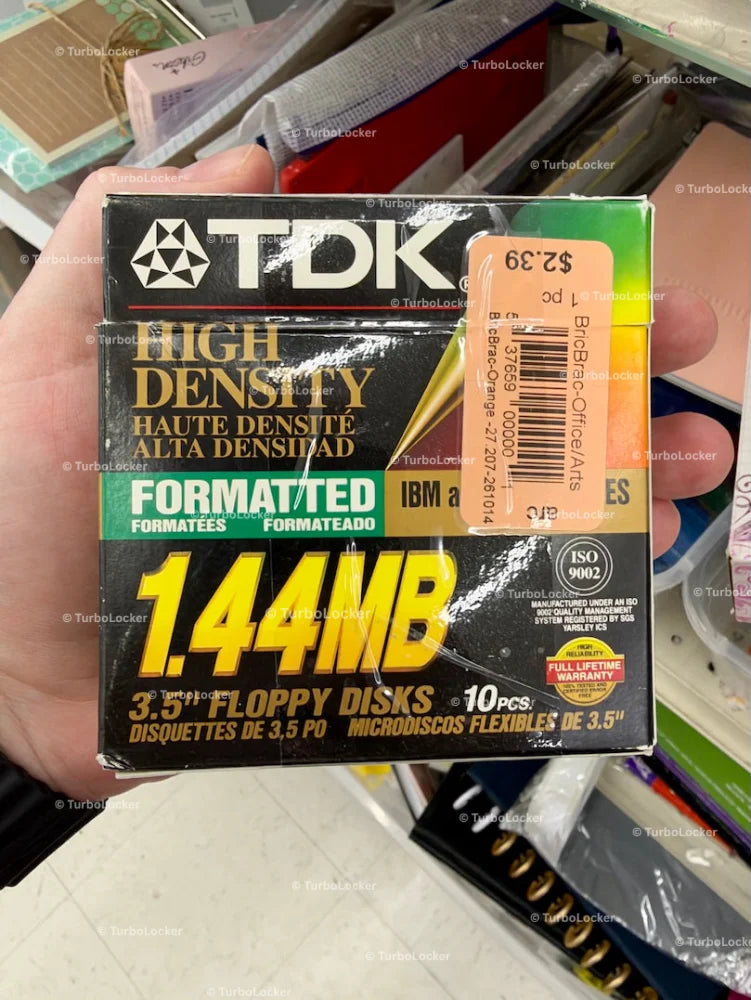1.44MB Floppy Disks At A Thrift Store