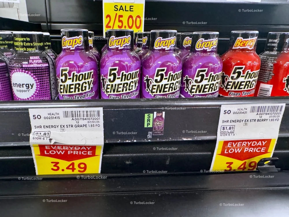 5 Hour Energy Extra Grape Drink