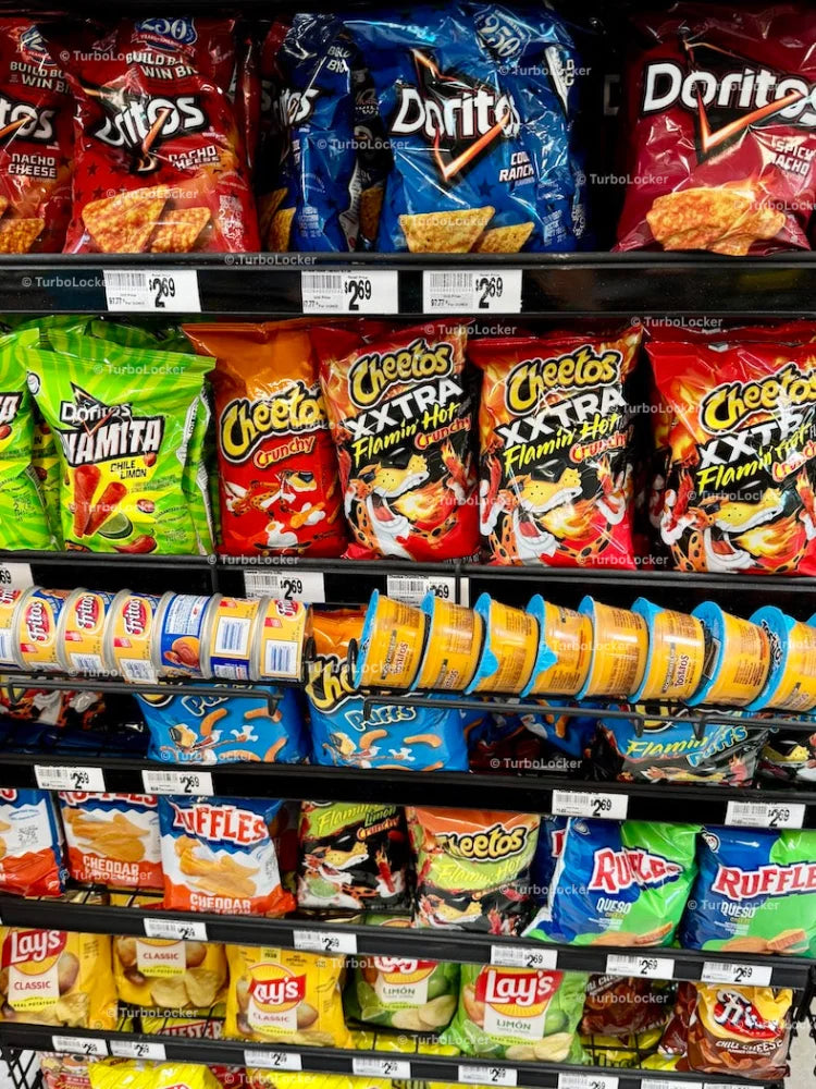 7 Eleven Chips Display