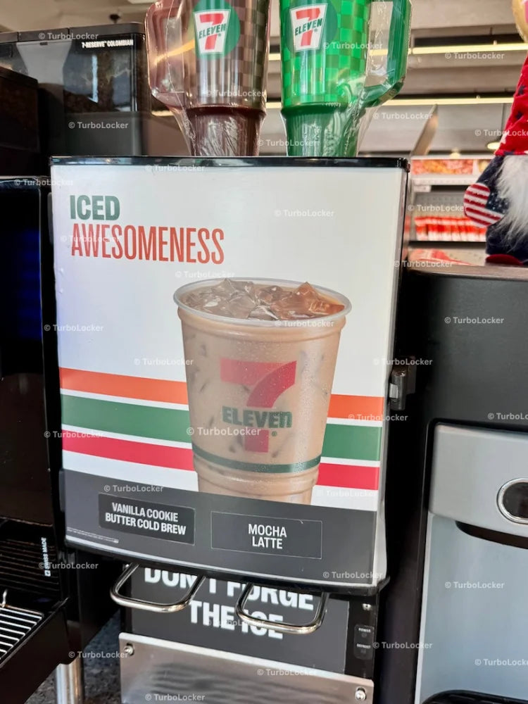 7 Eleven Iced Coffee Flavor Dispenser