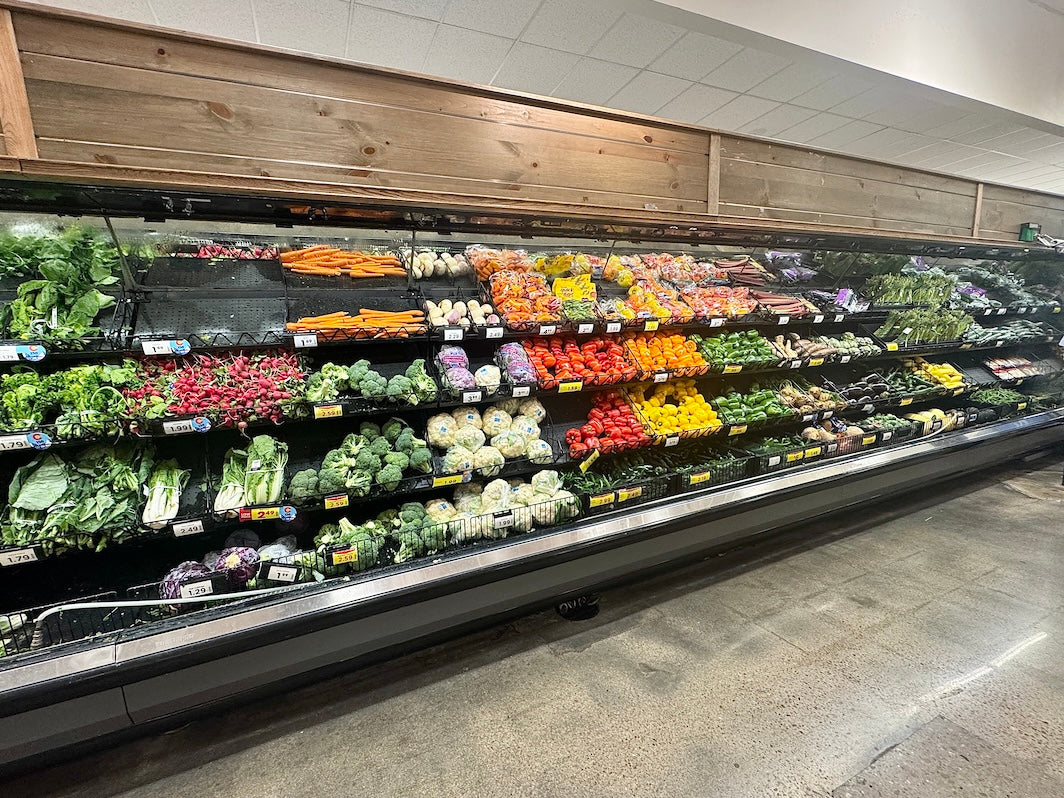 Grocery Produce Display
