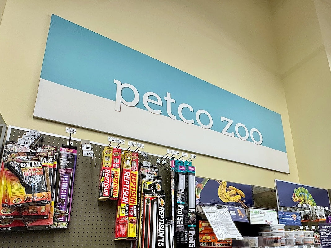 Petco Zoo Sign