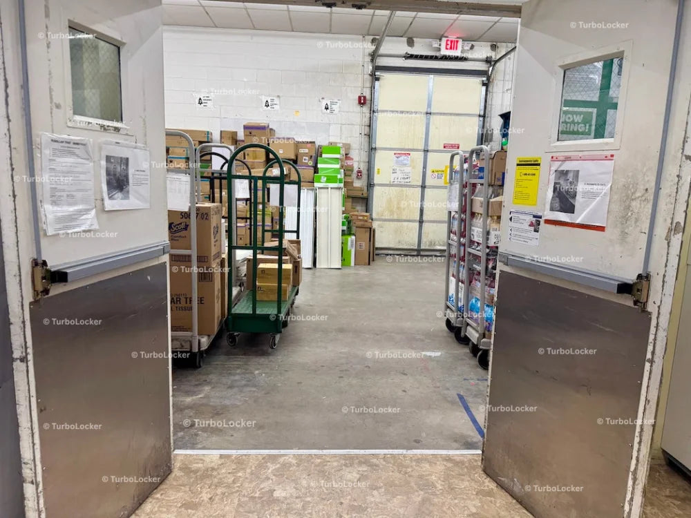 A Retail Store Stock Room