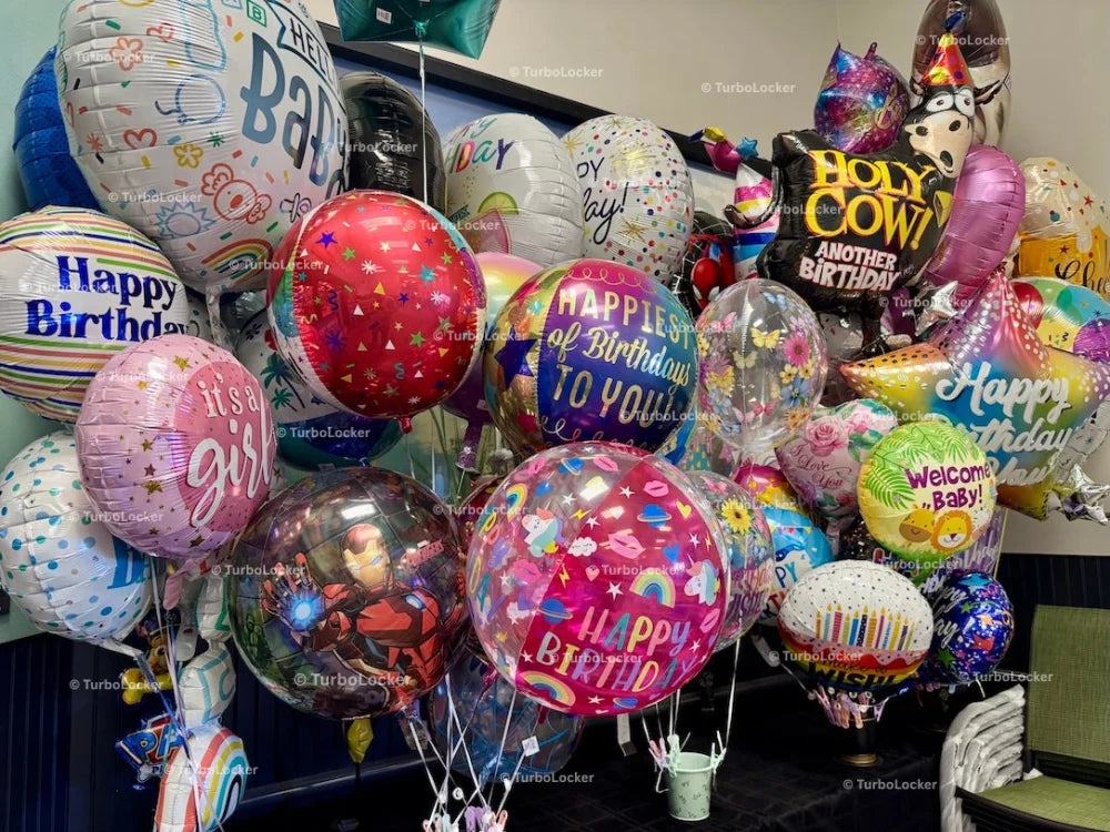 A Selection Of Celebration Balloons