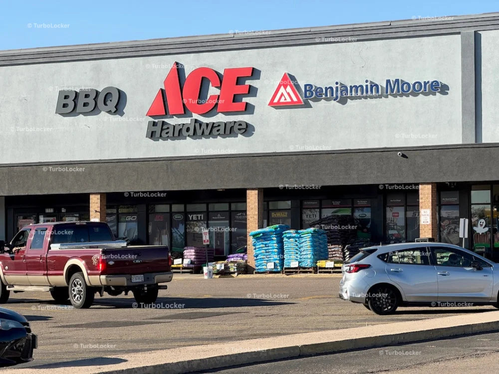 Ace Hardware Storefront Entrance