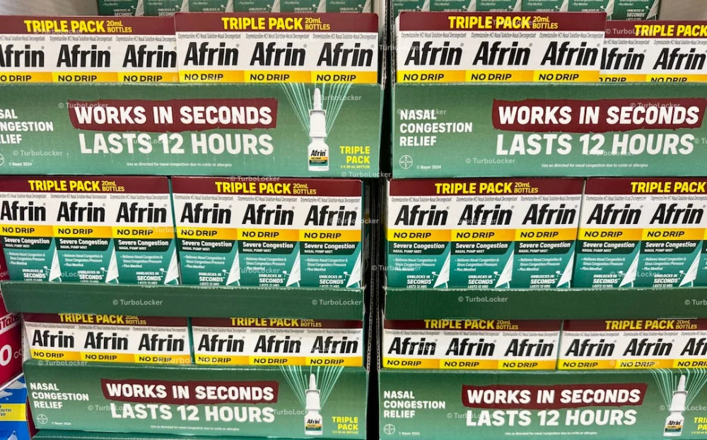 Afrin No Drip Nasal Decongestion Relief Packages