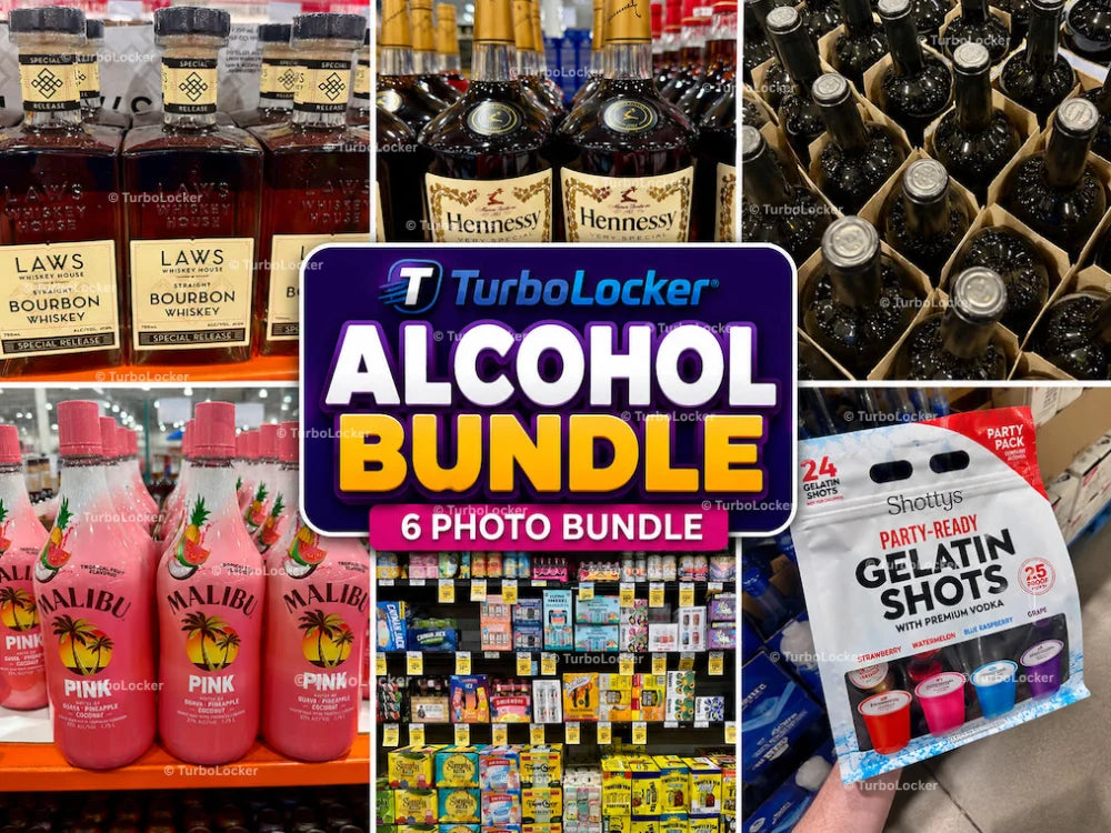 Alcohol Themed 6 Photo Retail Bundle