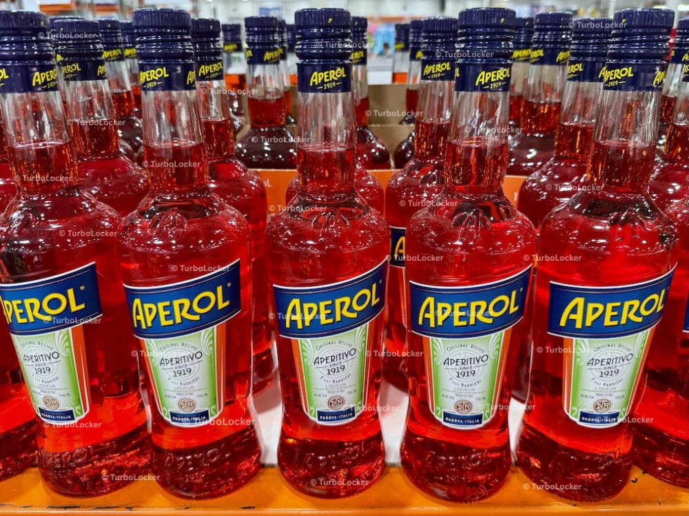 Aperol Liqueur Bottles