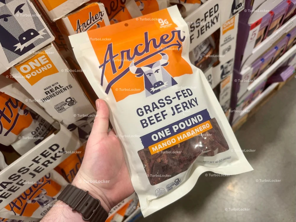 Archer Grass-Fed Beef Jerky Mango Habanero