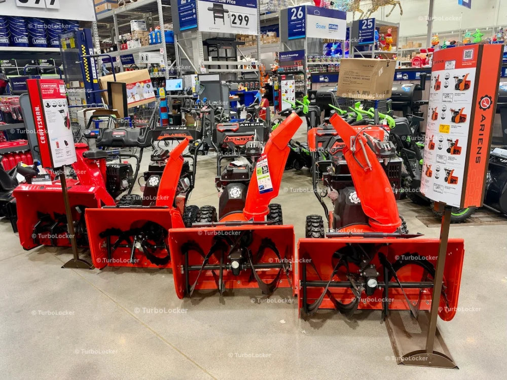 Ariens Snowblower Model Display