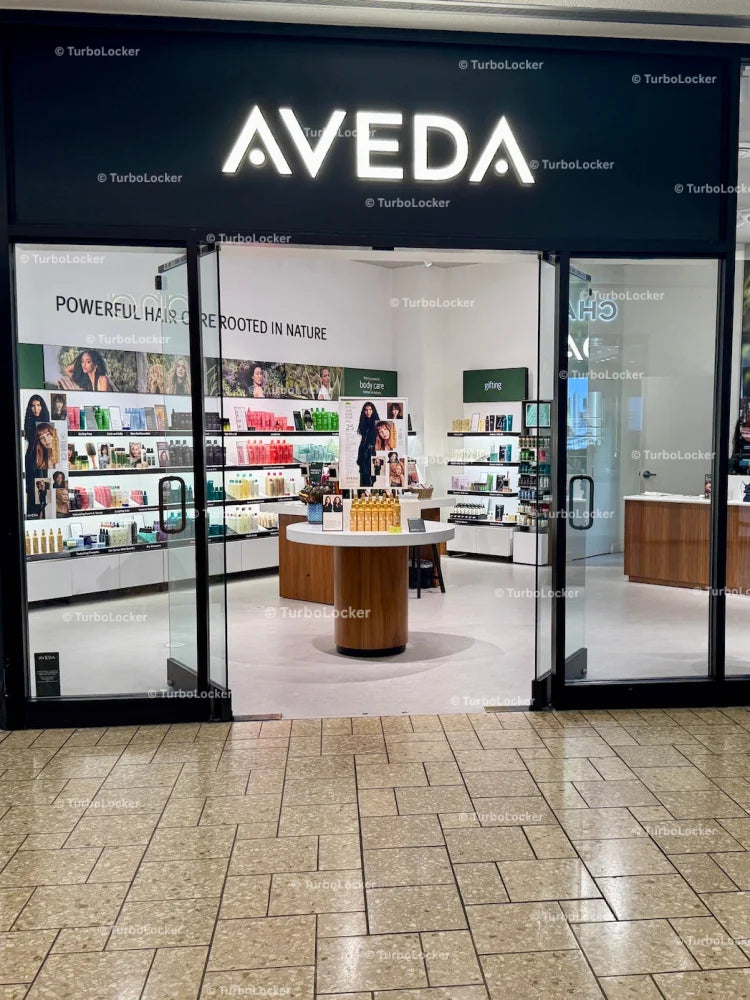 Aveda Store Exterior Signage And Interior