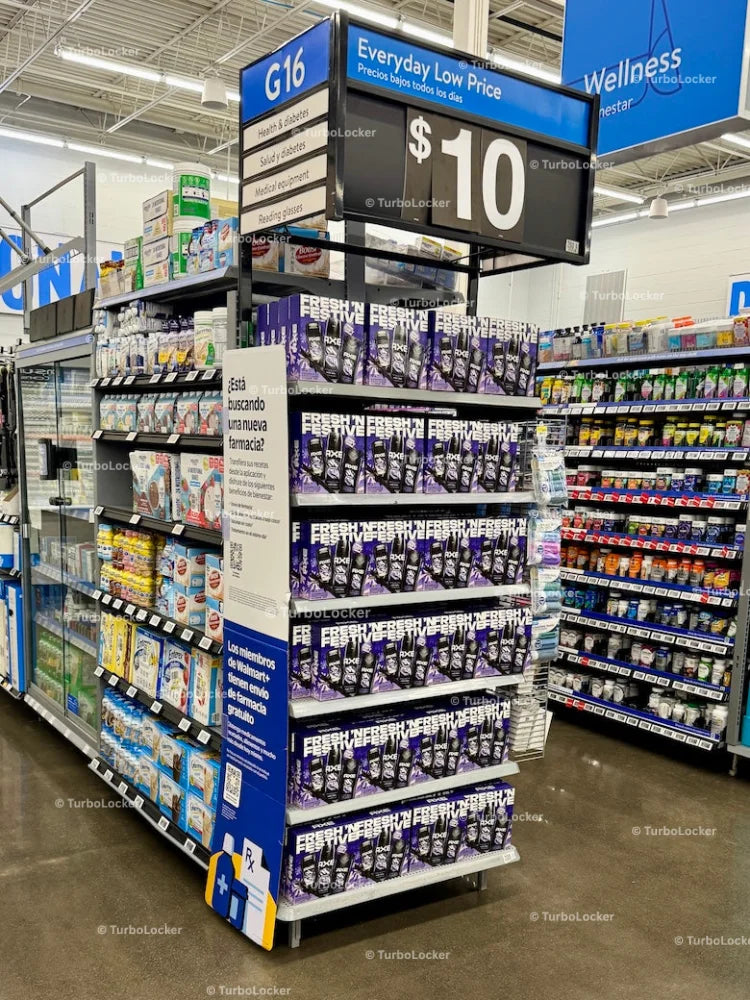 Axe Fresh ’n Festive End Cap