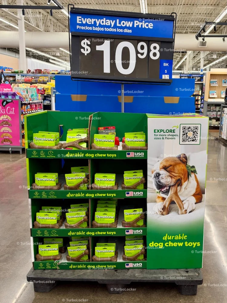 Benebone Dog Chew Toy Promotional Display