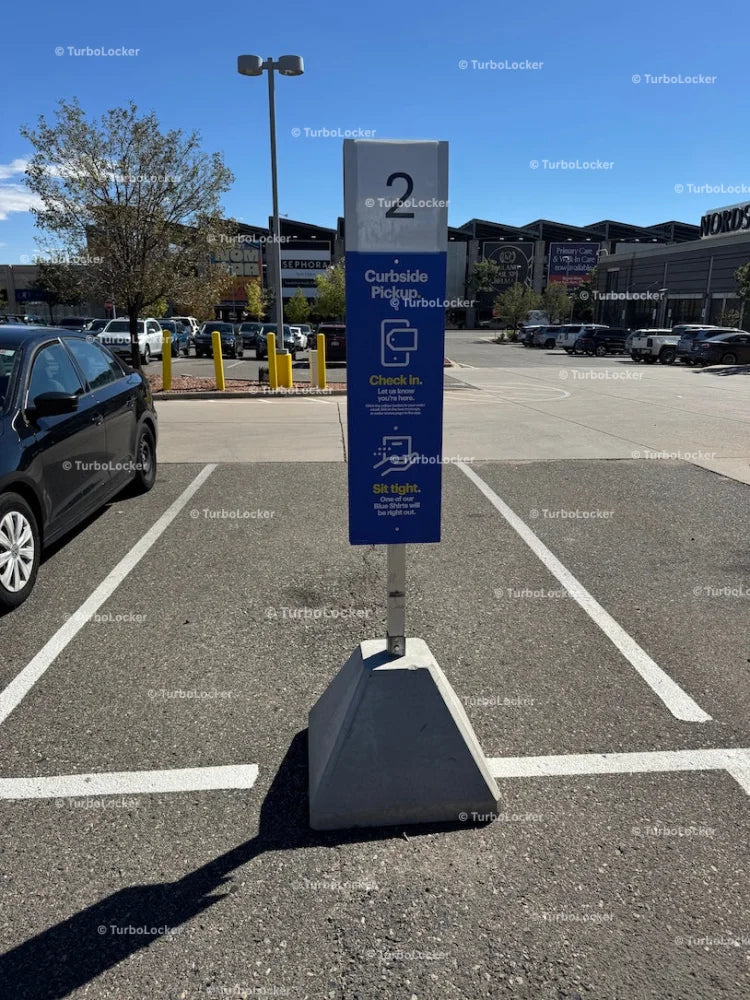 Best Buy Curbside Pickup Sign