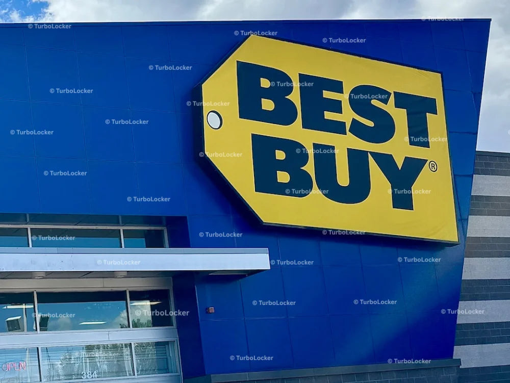 Best Buy Retail Store Exterior Signage