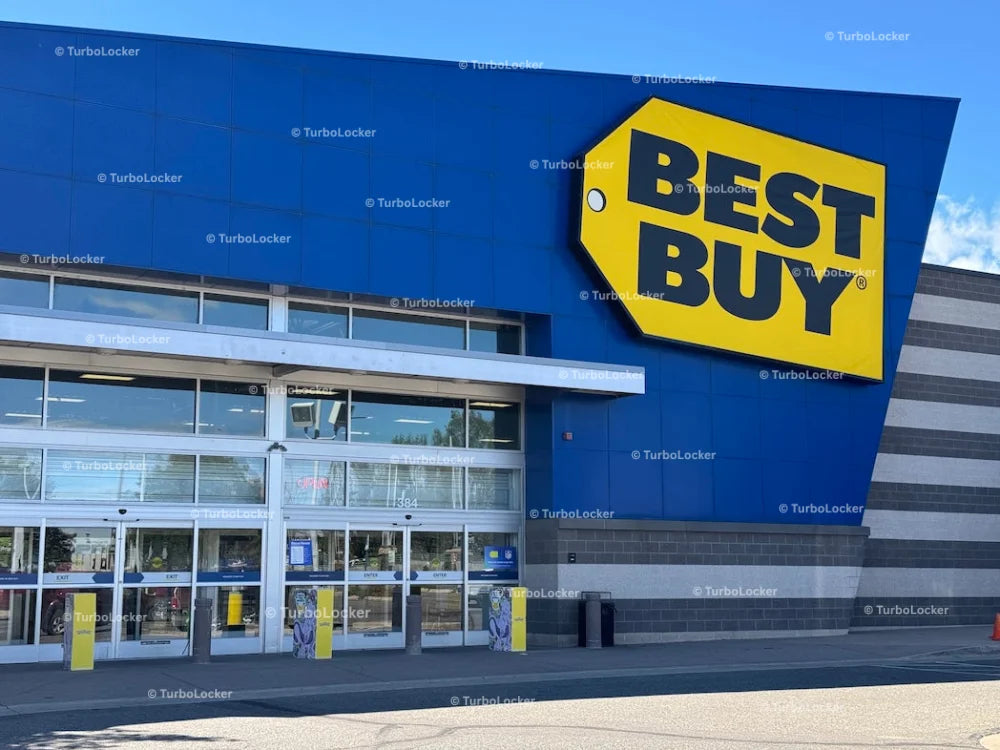 Best Buy Storefront Entrance