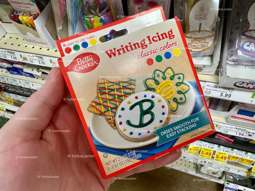 Betty Crocker Writing Icing