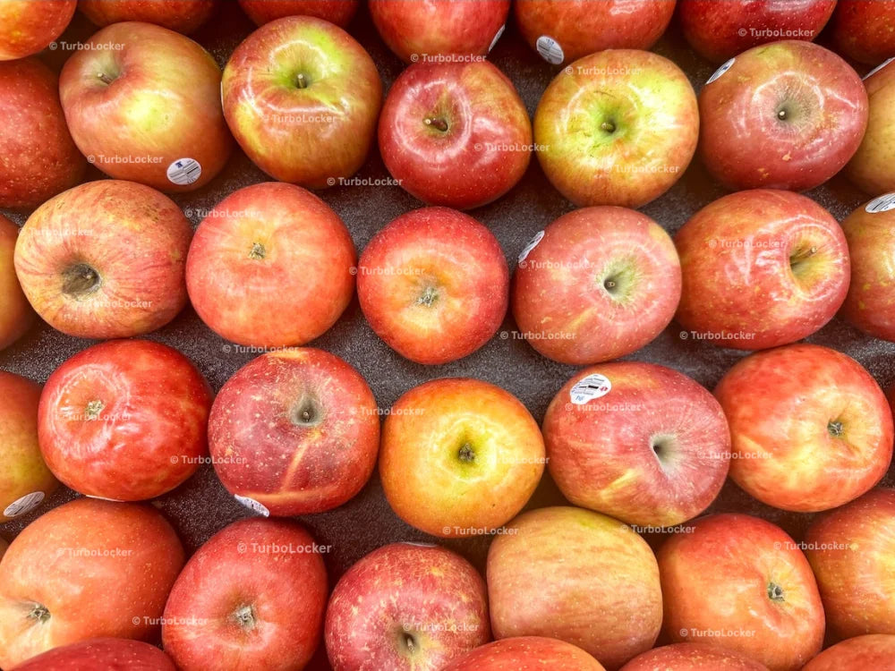 Braeburn Apples At A Grocery Store