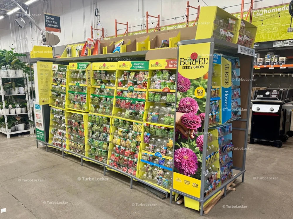 Burpee Seeds Display