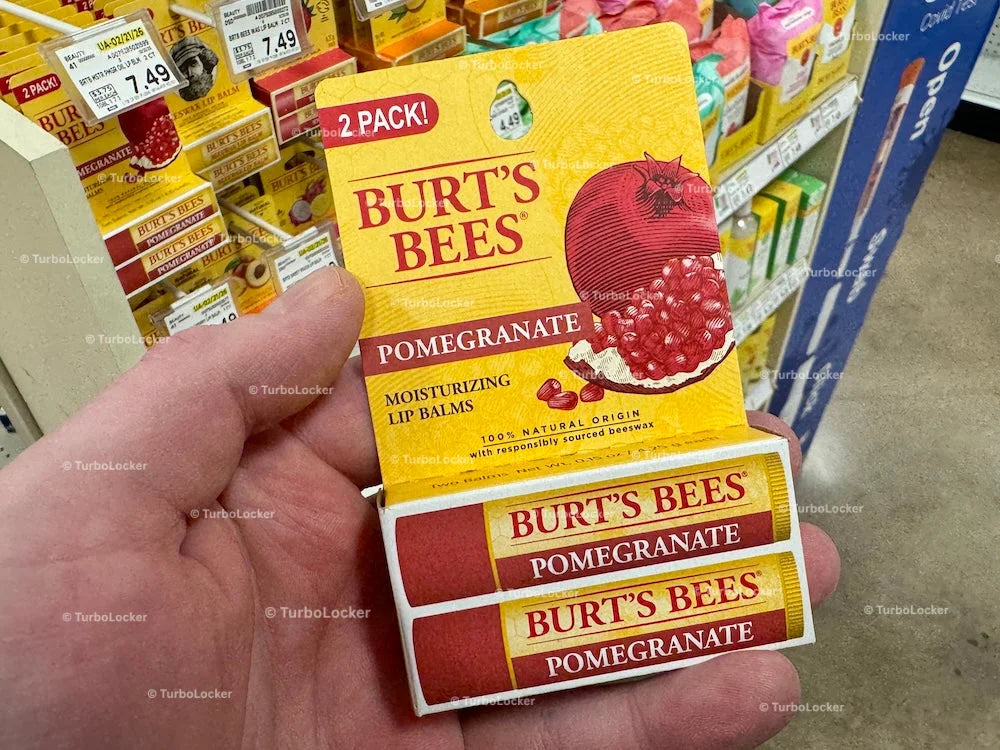 Burt’s Bees Pomegranate Moisturizing Lip Balms