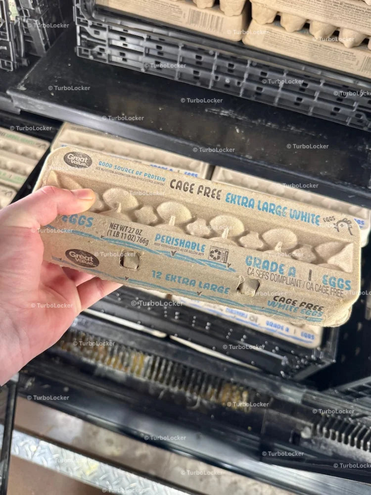 Cage Free Extra Large White Eggs Package