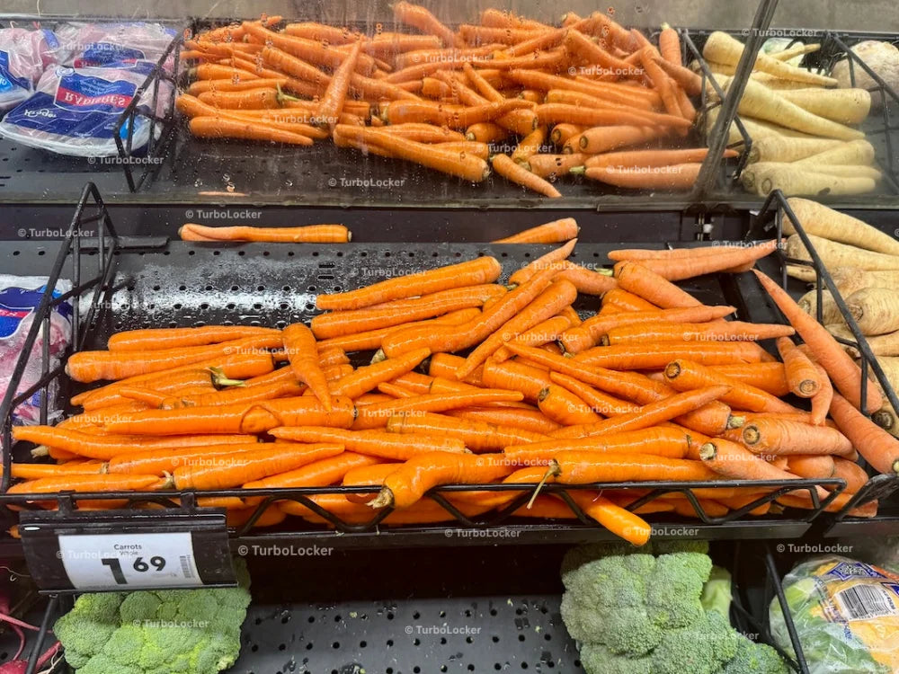 Carrots At A Grocery Store