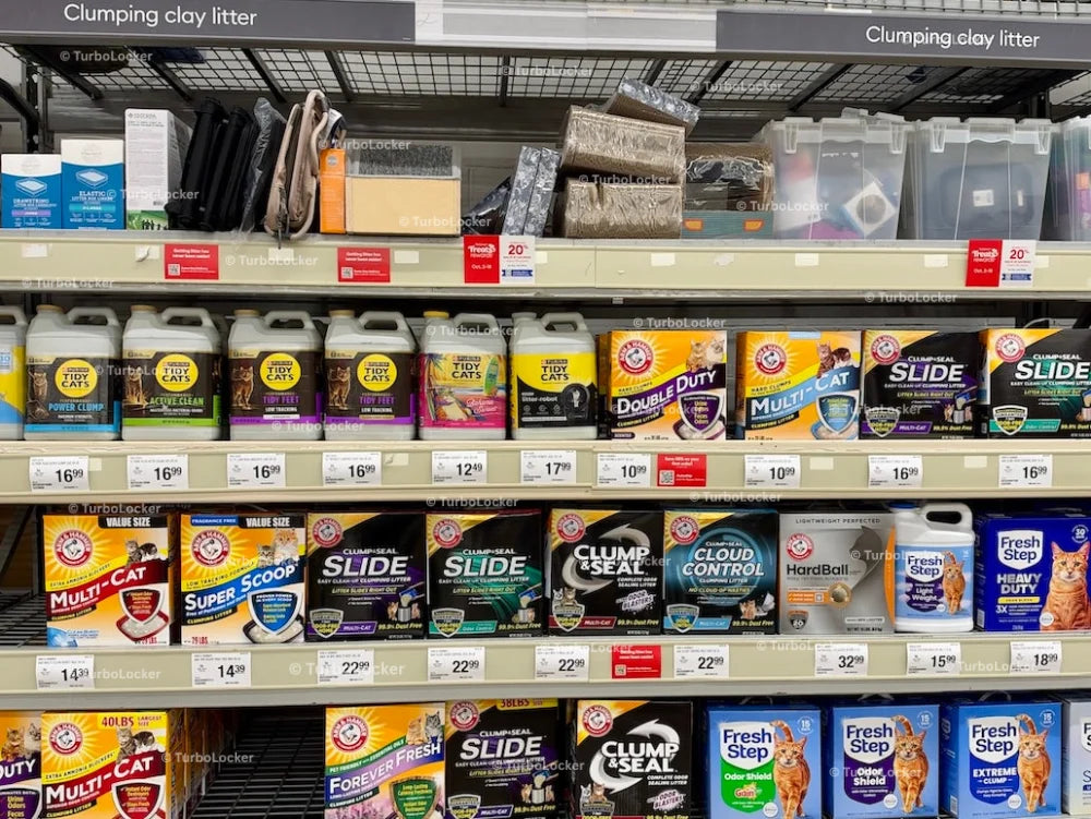 Cat Litter Variety At PetSmart