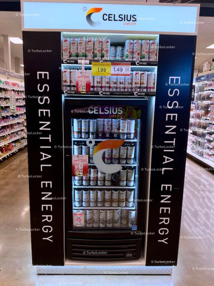 Celsius Energy Drink End Cap