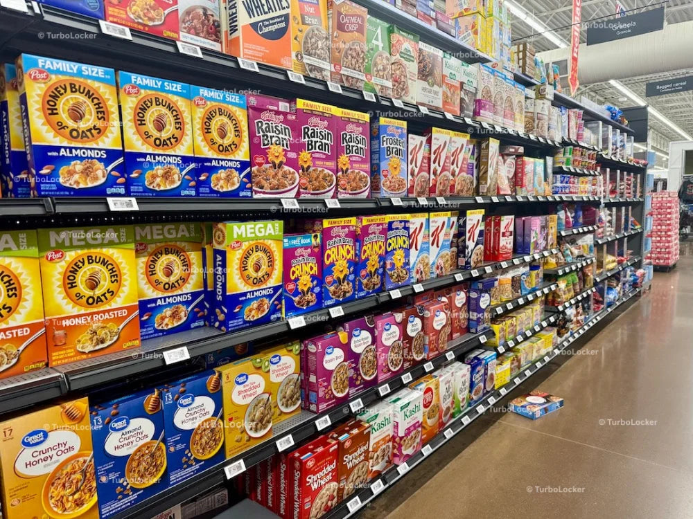 Cereal Isle In A Grocery Store
