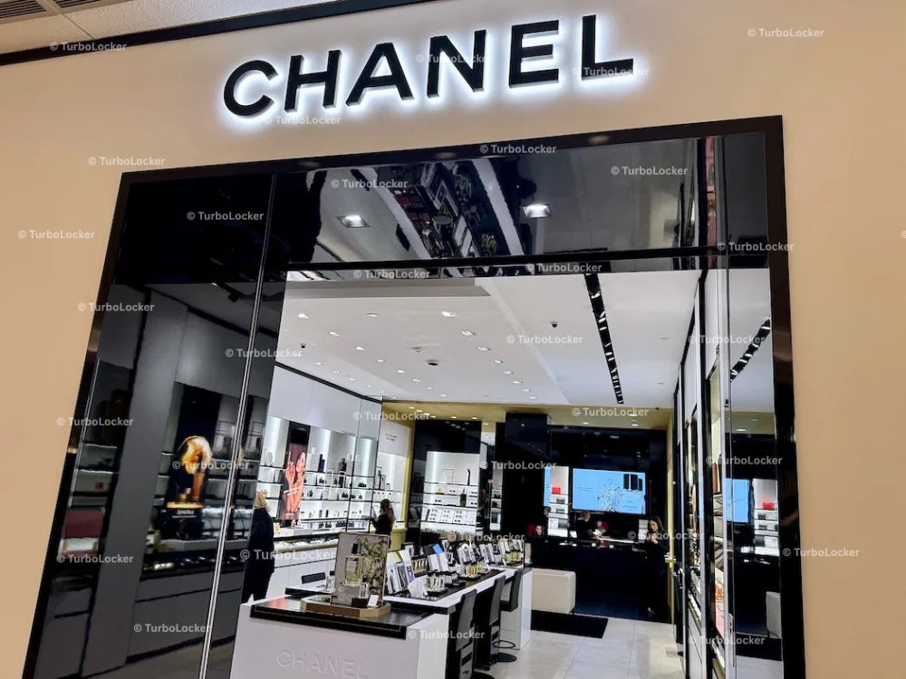 Chanel Store Exterior Logo And Interior