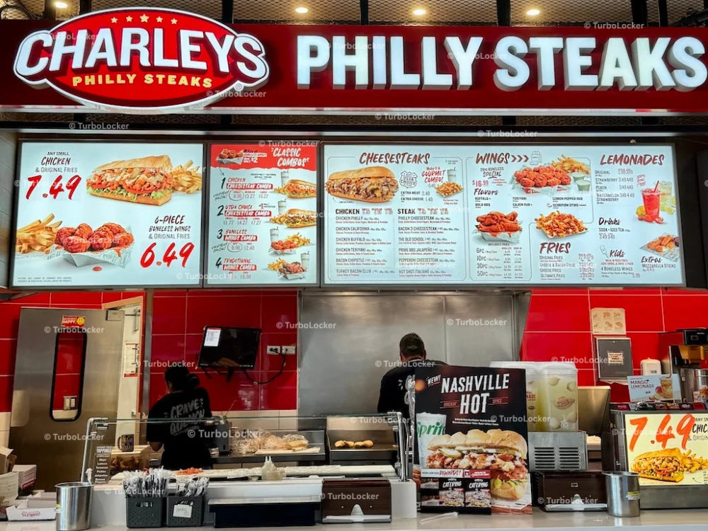 Charley’s Philly Steaks Front Counter