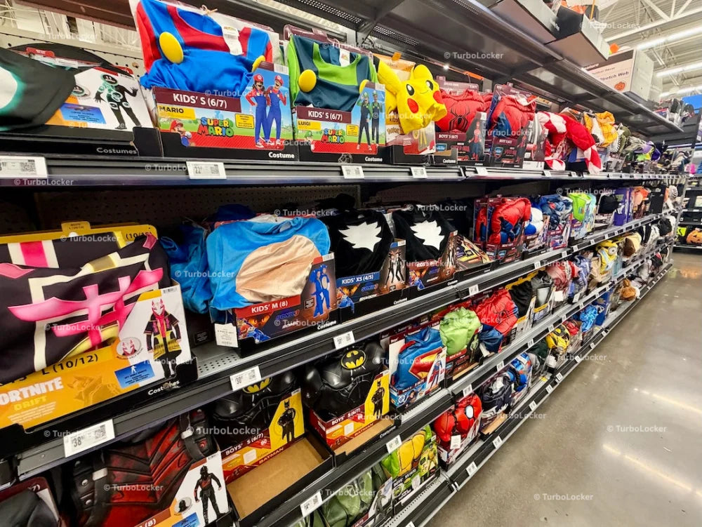 Children’s Halloween Costume Aisle