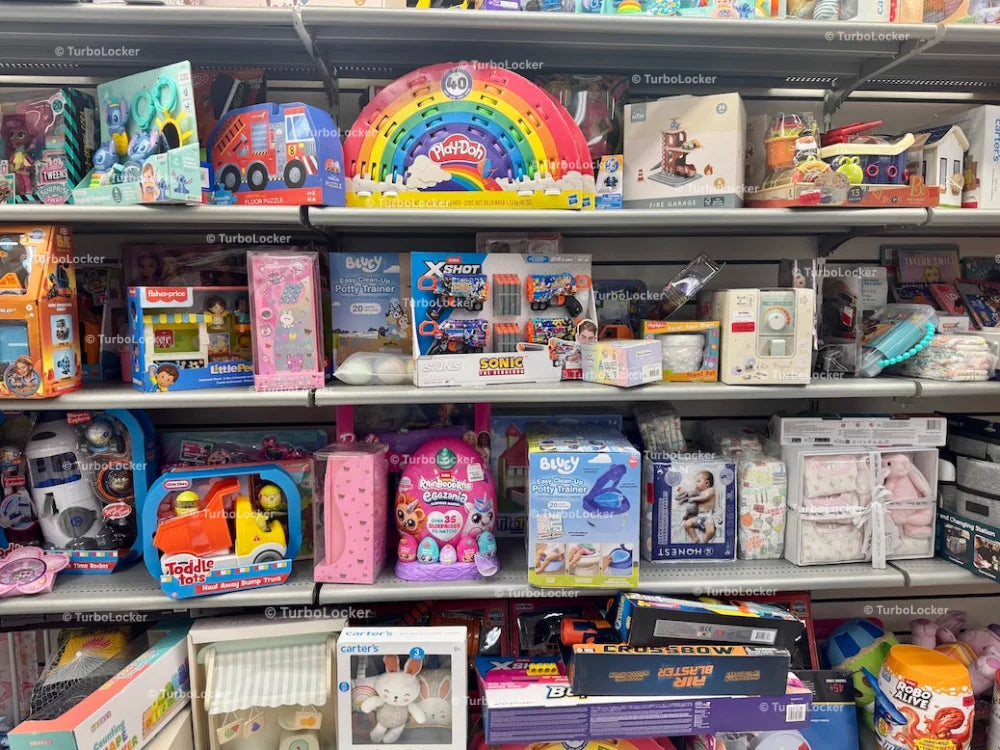 Children’s Toys On Shelves