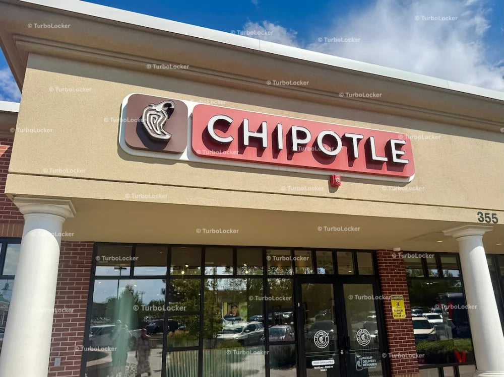 Chipotle Exterior Building And Logo