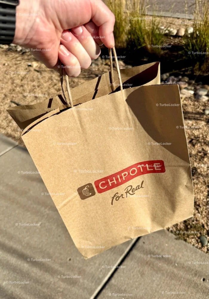 Chipotle Mexican Grill To Go Food Bag