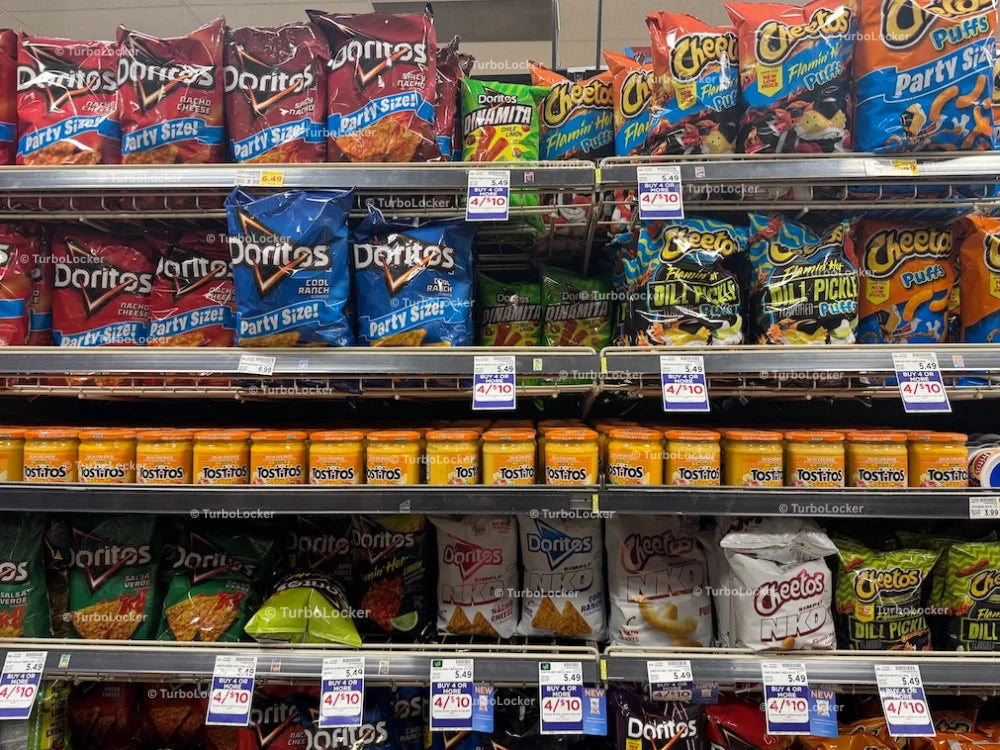 Chips And Dip On Shelving