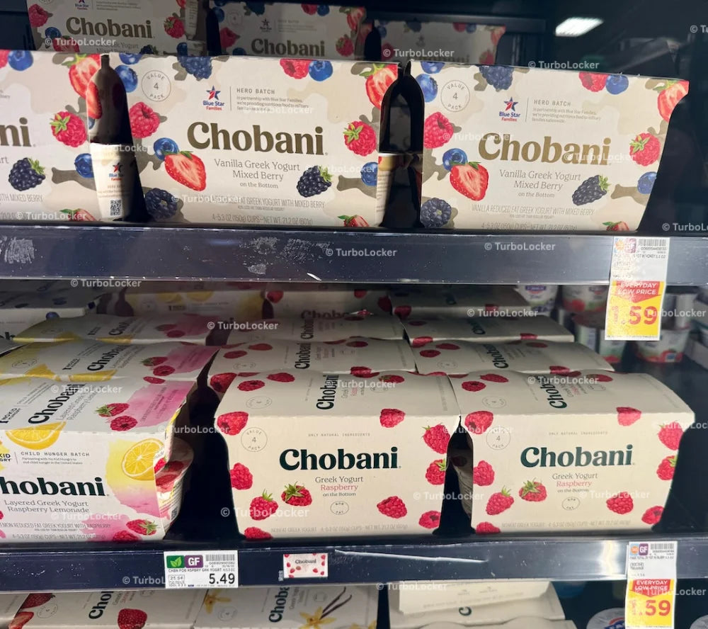 Chobani Greek Yogurt Packages