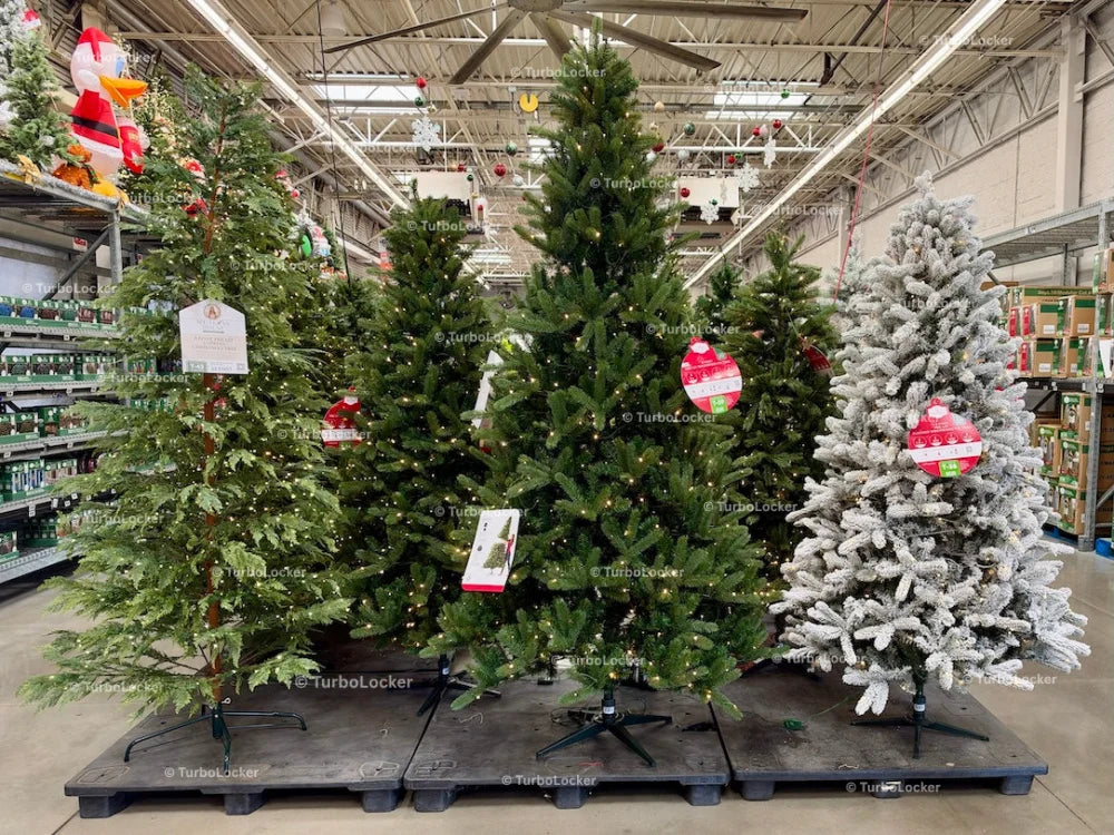 Christmas Tree Display At Walmart