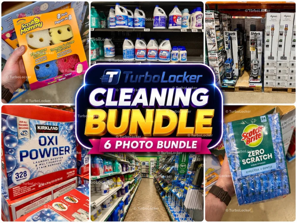 Cleaning Products Themed 6 Photo Retail Bundle