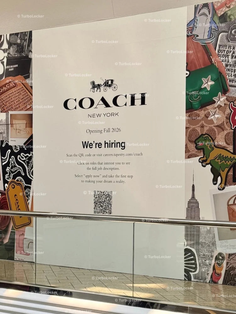 Coach New York Hiring Signage