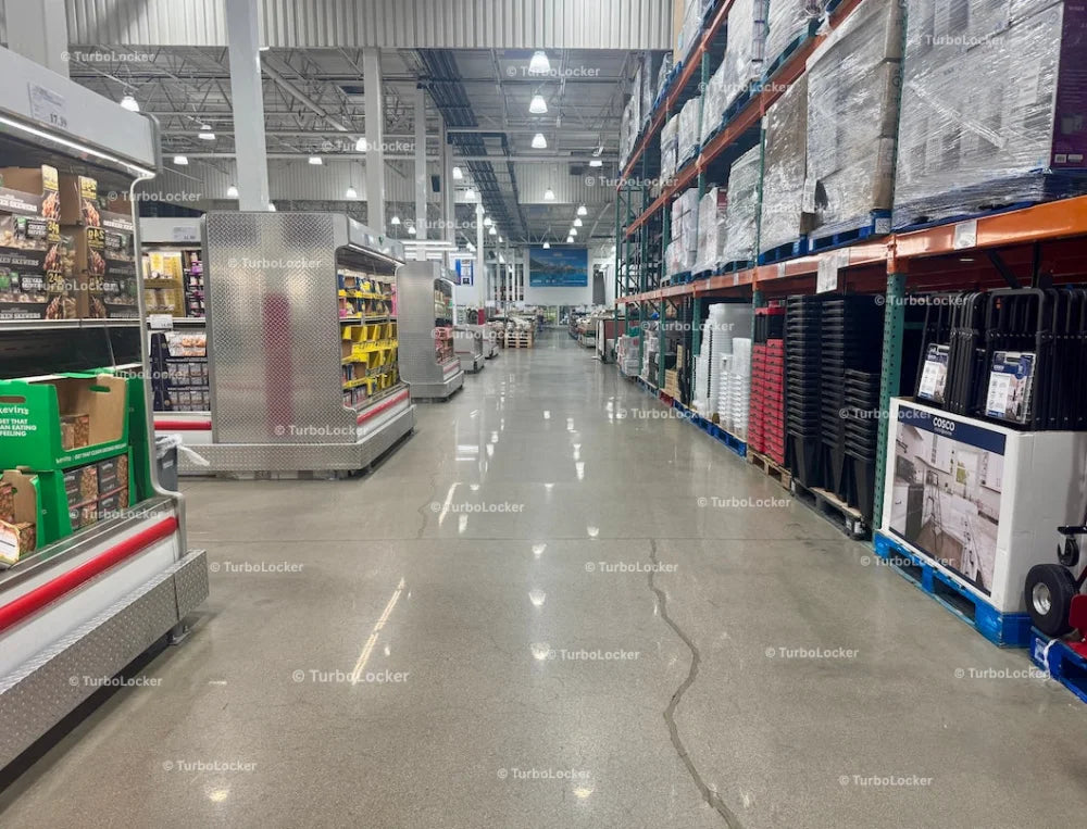 Costco Warehouse Shopping Isles