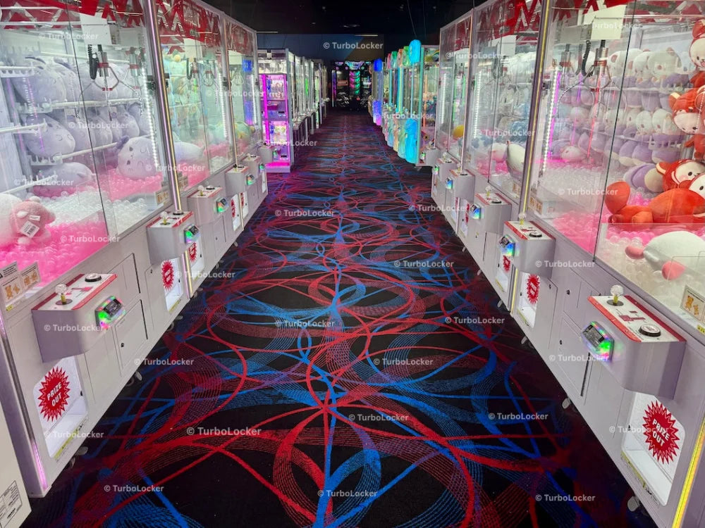 Crane Machines In A Row