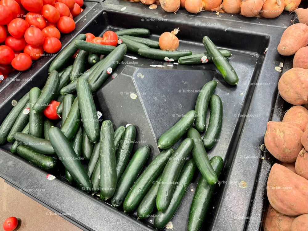 Cucumber Dump Bin Low Stock