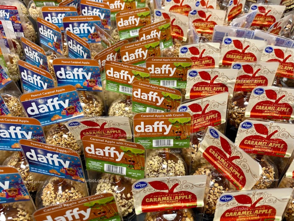 Daffy Apples In A Refrigerator