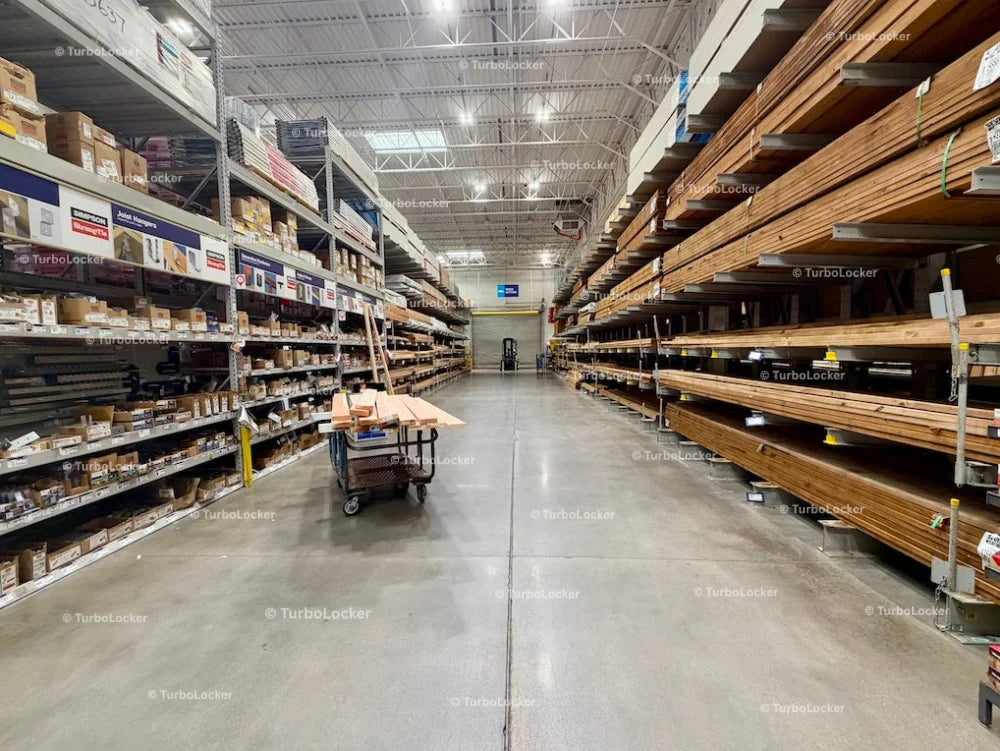 Deck Supplies Lumber Aisle