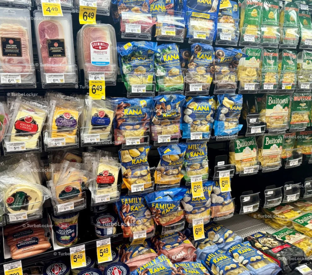 Deli Meats Packaged Pasta And Cheese At A Safeway Grocery Store