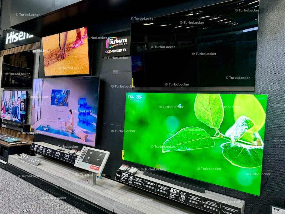 Demo TCL MiniLED Televisions At Best Buy