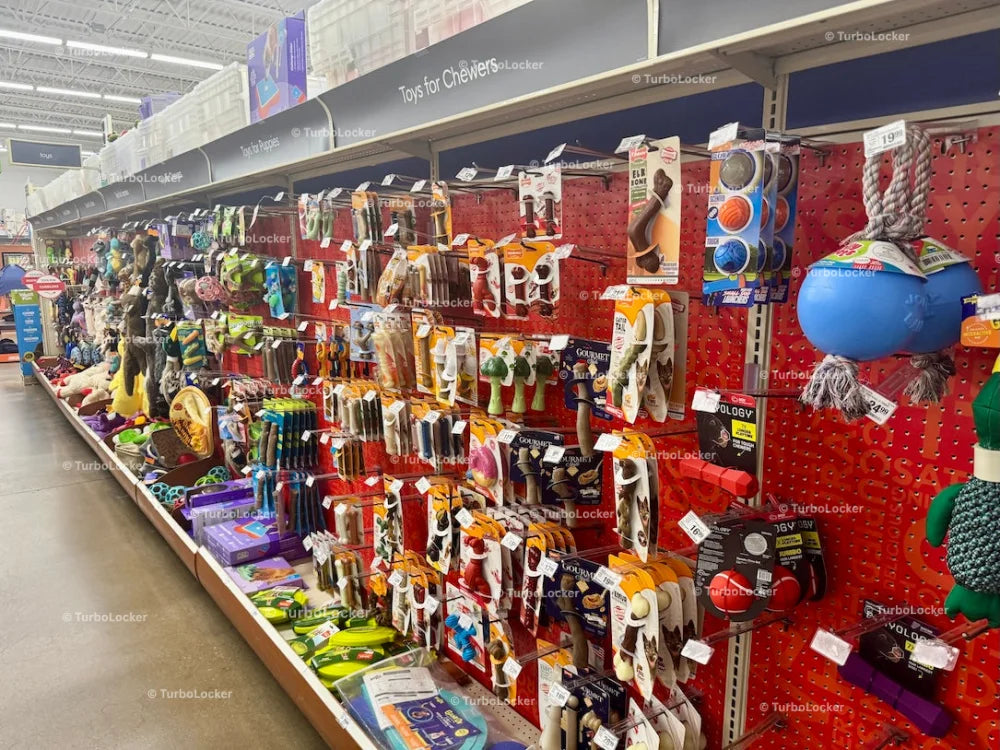 Dog Toy Aisle