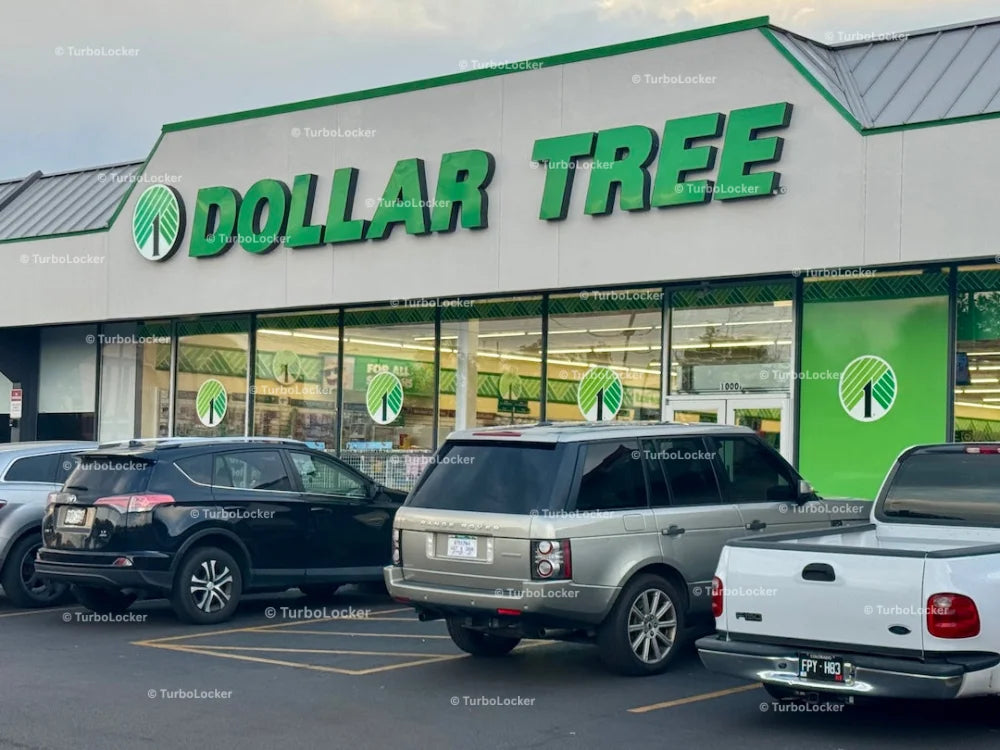 Dollar Tree Storefront And Signage