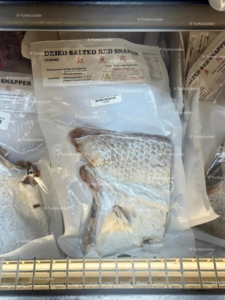 Dried Salted Red Snapper At A Vietnamese Market